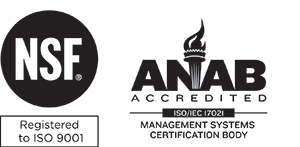 The logo for the ANSI National accreditation Board